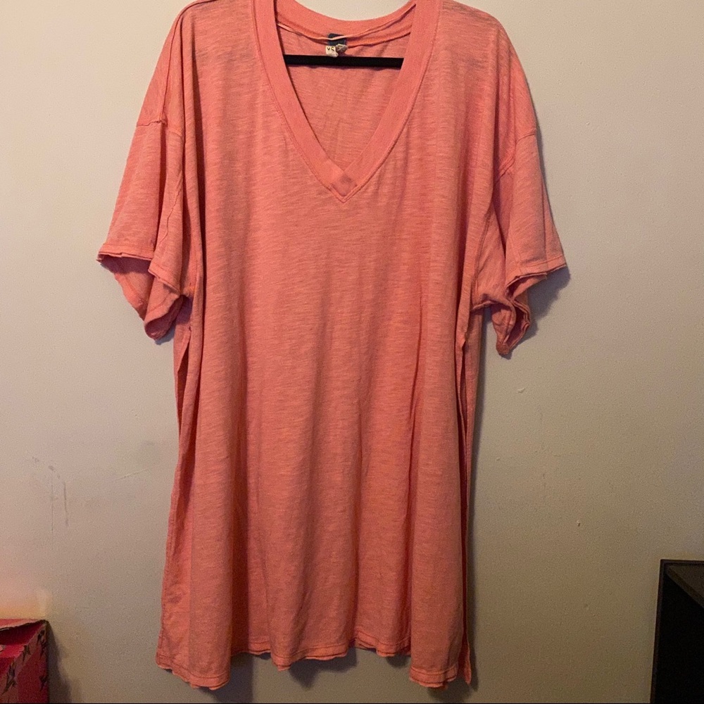 Free People oversized Tee Size XS